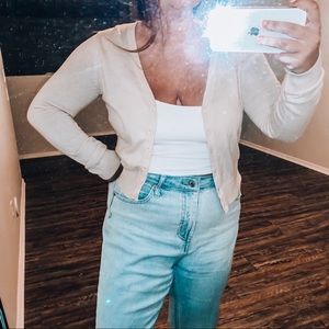 Forever 21 Cropped Cardigan